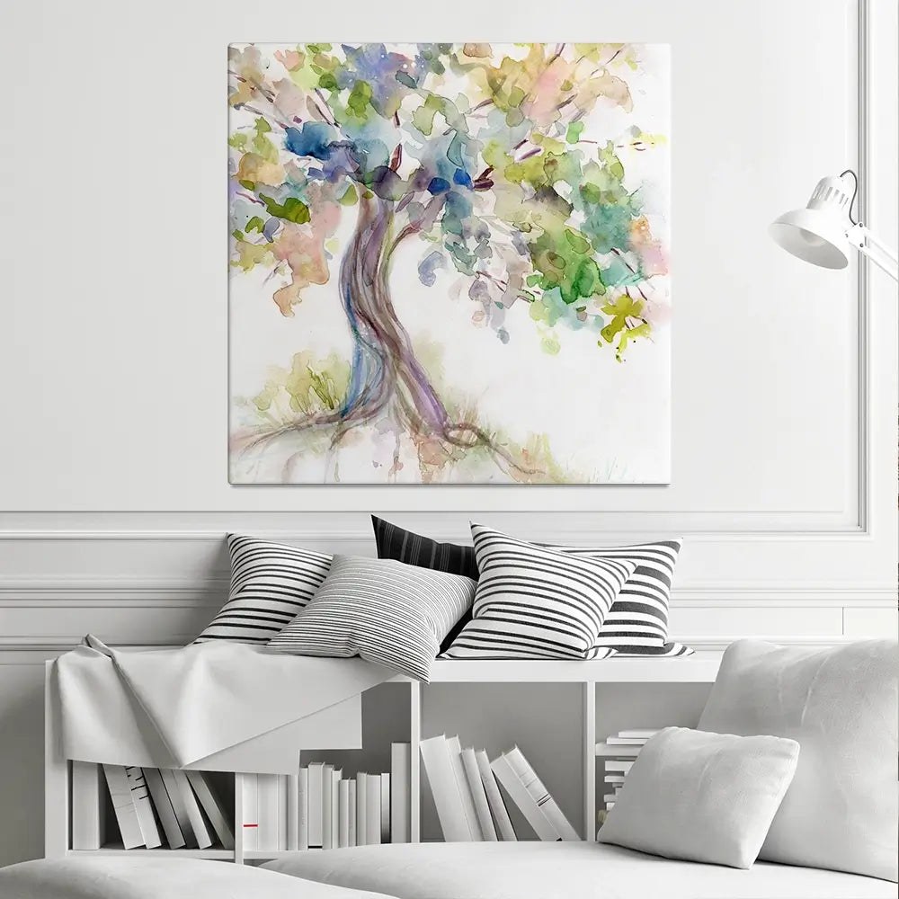 Watercolour Tree Of Life Canvas Print Watercolour Tree Of Life Canvas Print wall art product Carol Robinson