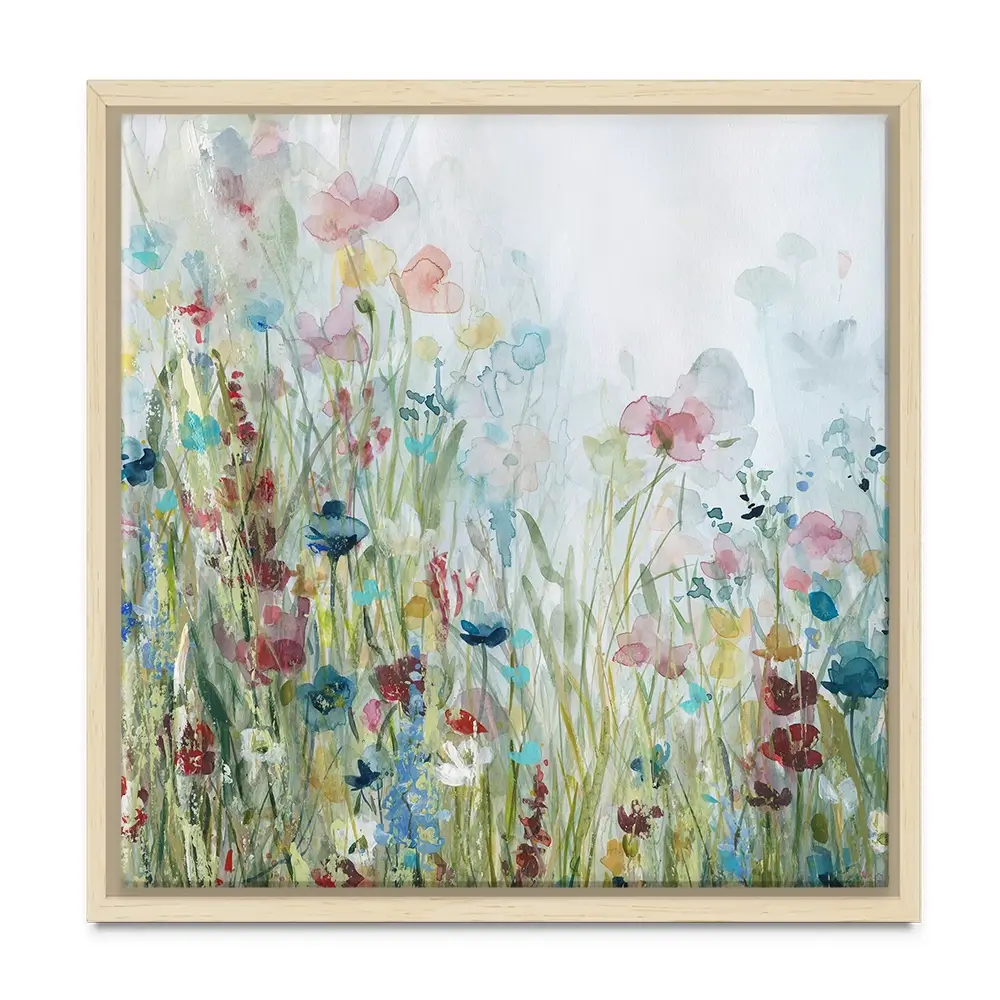 Watercolour Wildflower Meadow Canvas Print Watercolour Wildflower Meadow Canvas Print wall art product Carol Robinson