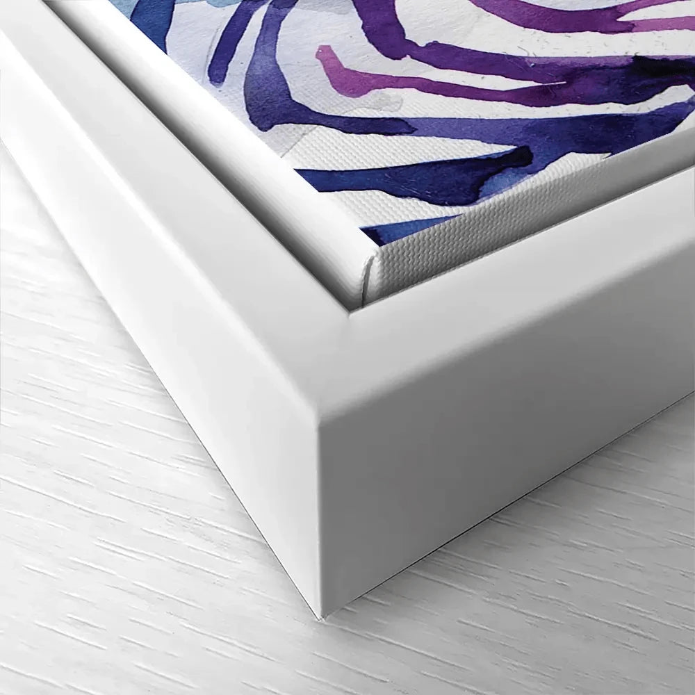 Watercolour Zebra Canvas Print Watercolour Zebra Canvas Print wall art product Faenkova Elena / Shutterstock