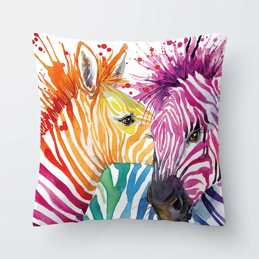 Watercolour Zebra Cushion Watercolour Zebra Cushion wall art product Faenkova Elena / Shutterstock