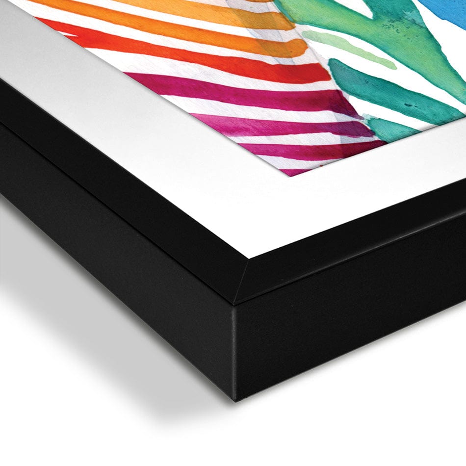 Watercolour Zebra Square Framed Art Print wall art product Faenkova Elena / Shutterstock