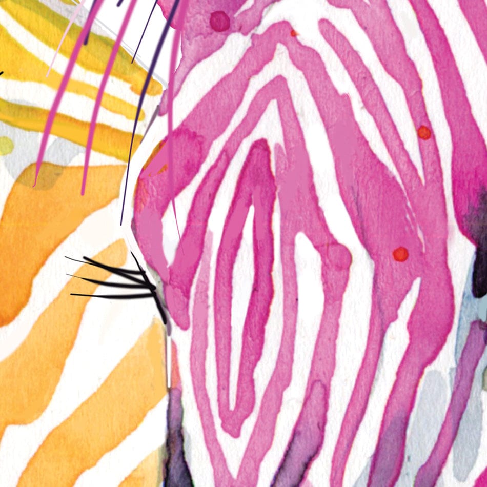 Watercolour Zebra Square Framed Art Print wall art product Faenkova Elena / Shutterstock