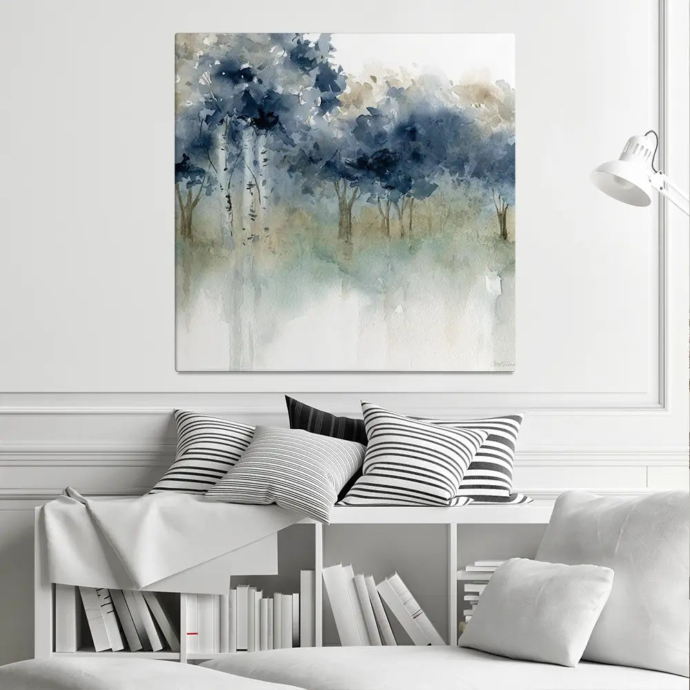 Waters Edge 2 Square Canvas Print Waters Edge 2 Square Canvas Print wall art product Carol Robinson