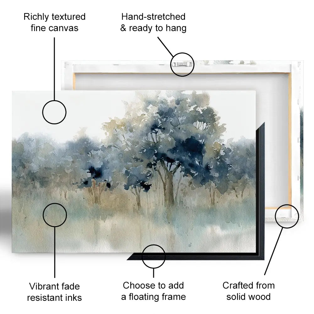 Waters Edge Canvas Print Waters Edge Canvas Print wall art product Carol Robinson