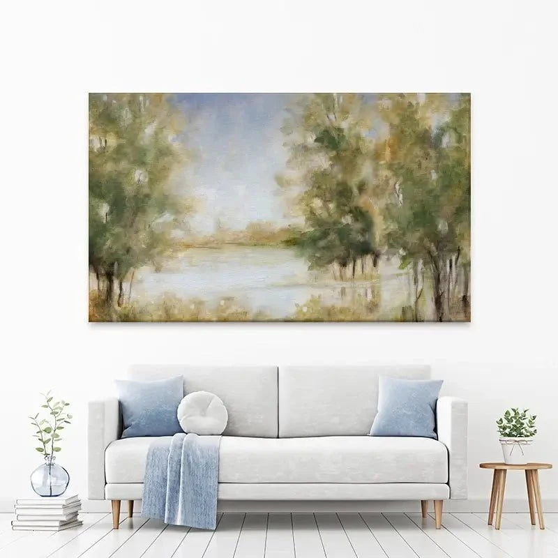 Waterway Grove Canvas Print Waterway Grove Canvas Print wall art product Carol Robinson