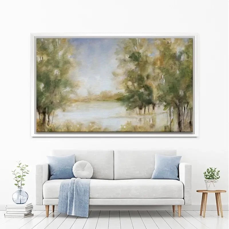 Waterway Grove Canvas Print Waterway Grove Canvas Print wall art product Carol Robinson