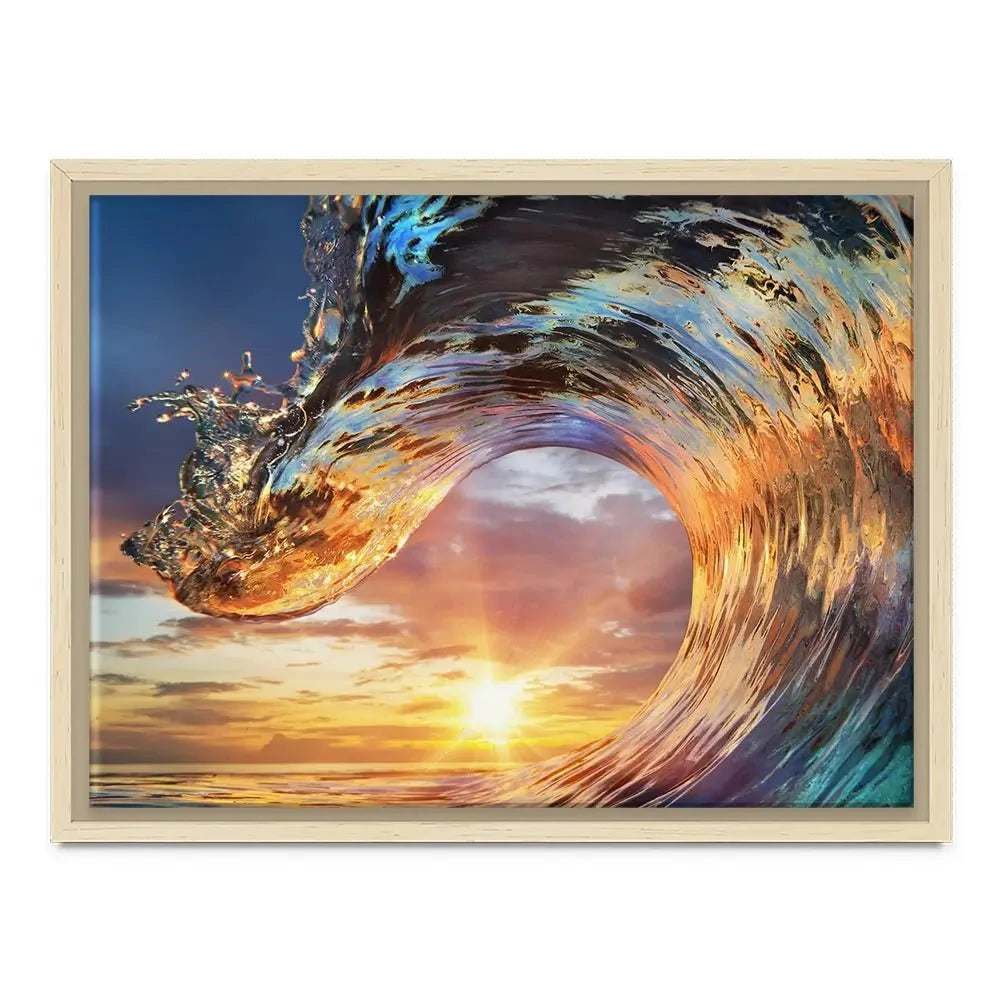 Wave Canvas Print Wave Canvas Print wall art product Willyam Bradberry / Shutterstock