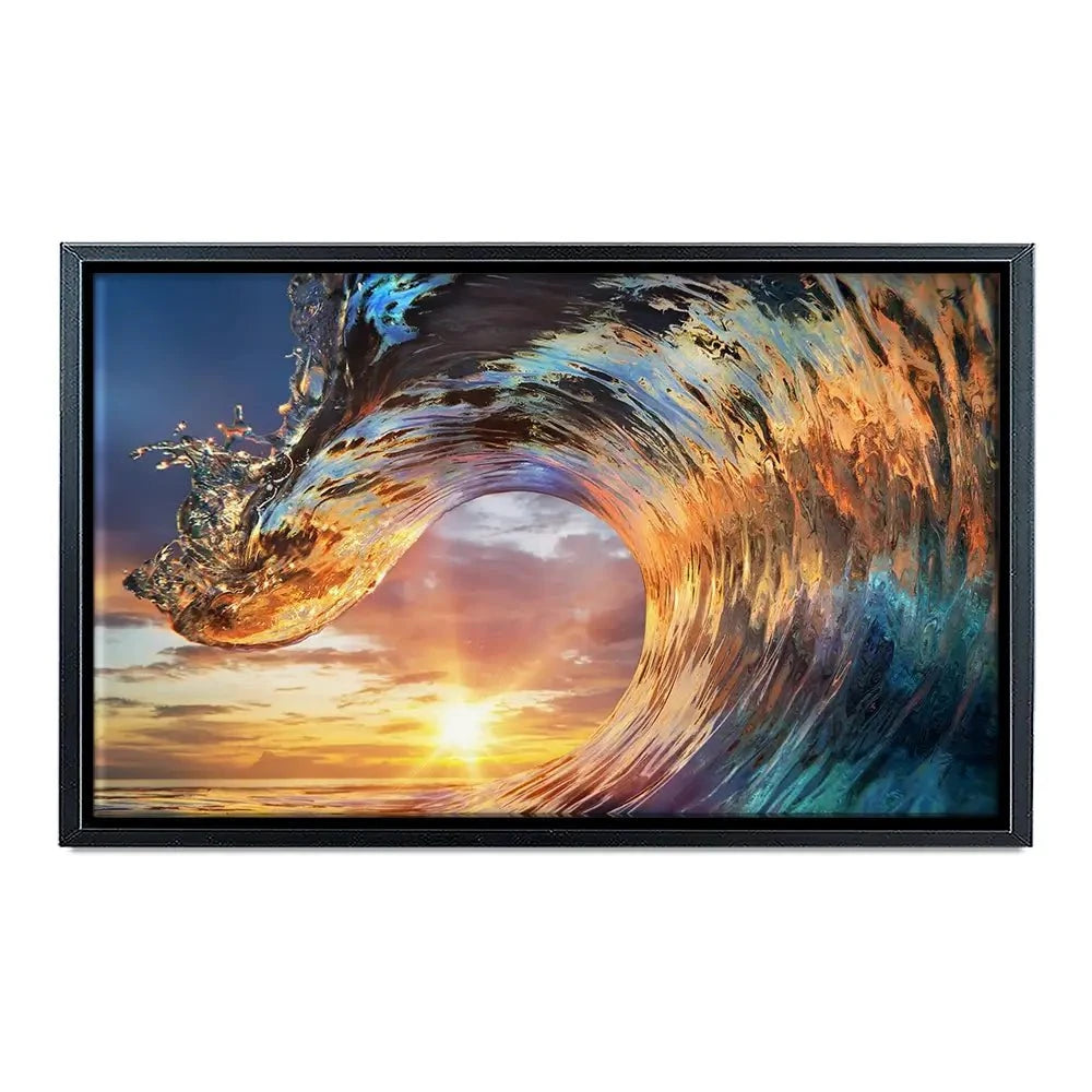 Wave Canvas Print Wave Canvas Print wall art product Willyam Bradberry / Shutterstock