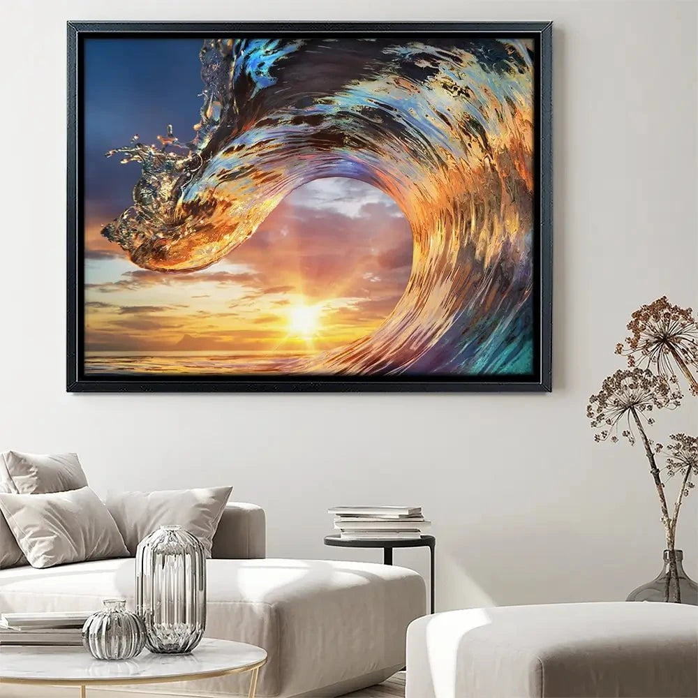 Wave Canvas Print Wave Canvas Print wall art product Willyam Bradberry / Shutterstock