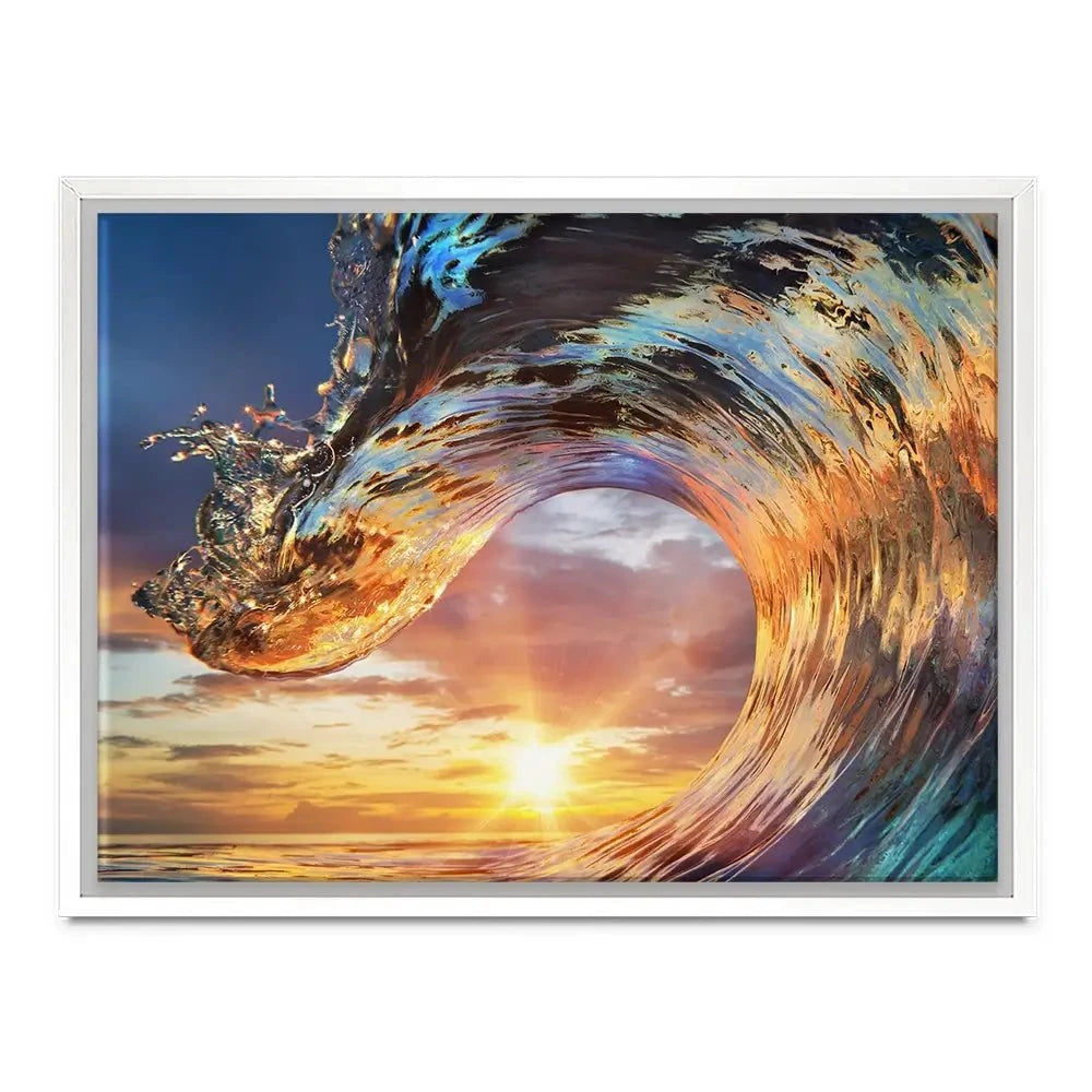 Wave Canvas Print Wave Canvas Print wall art product Willyam Bradberry / Shutterstock