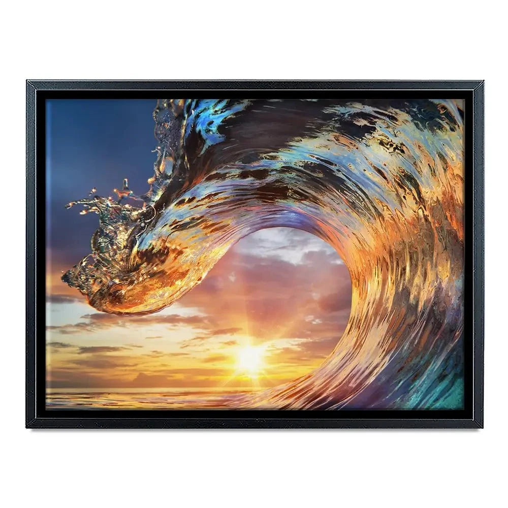 Wave Canvas Print Wave Canvas Print wall art product Willyam Bradberry / Shutterstock