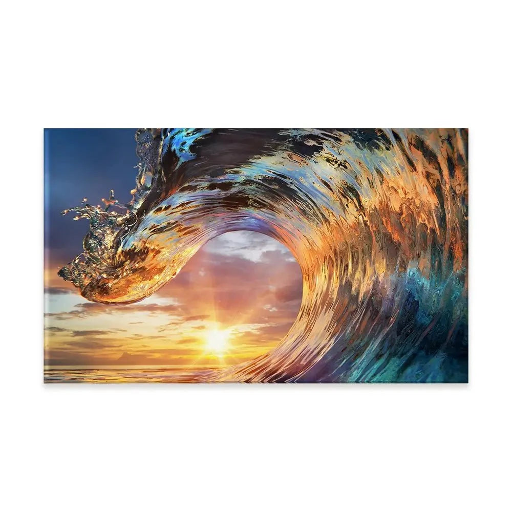 Wave Canvas Print Wave Canvas Print wall art product Willyam Bradberry / Shutterstock