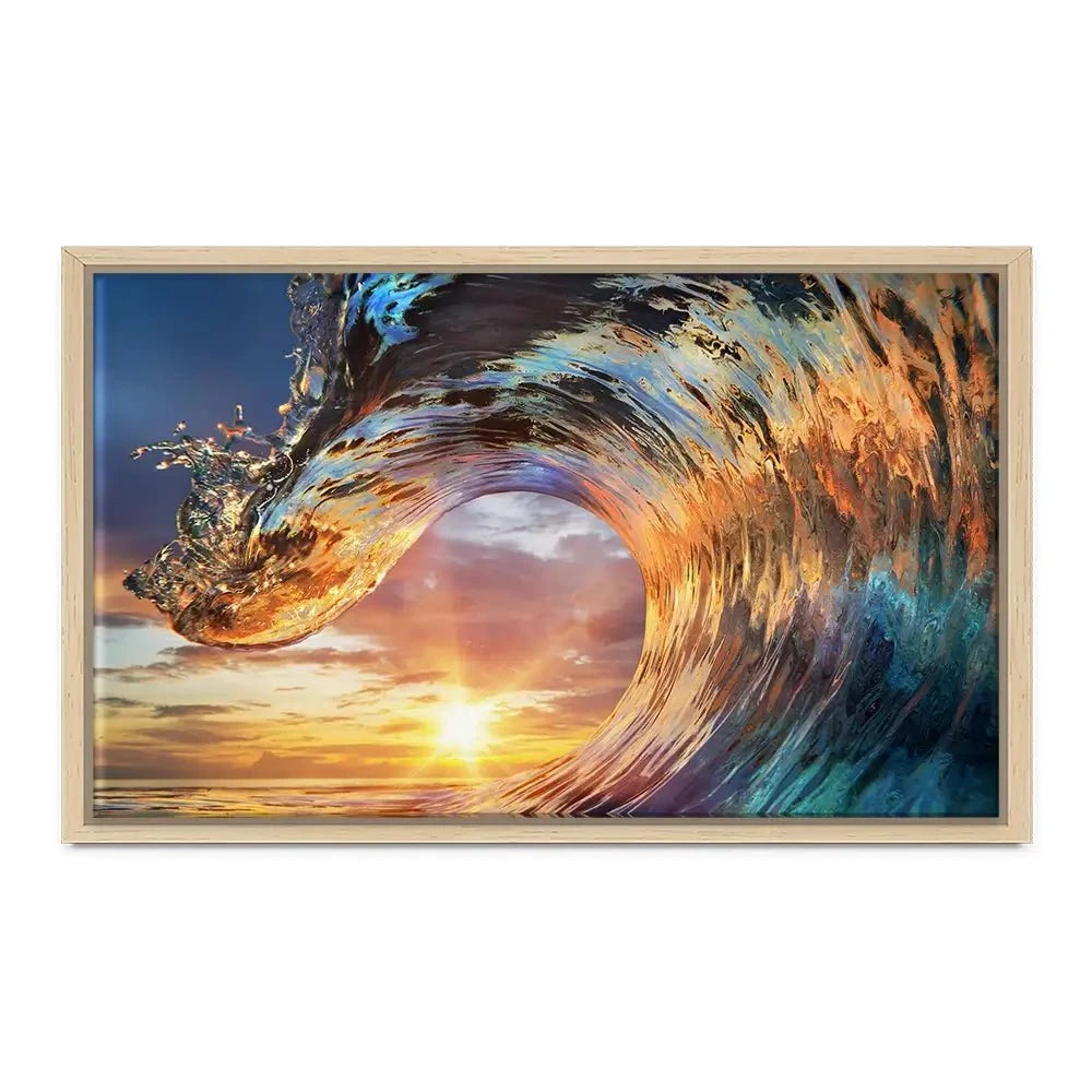 Wave Canvas Print Wave Canvas Print wall art product Willyam Bradberry / Shutterstock