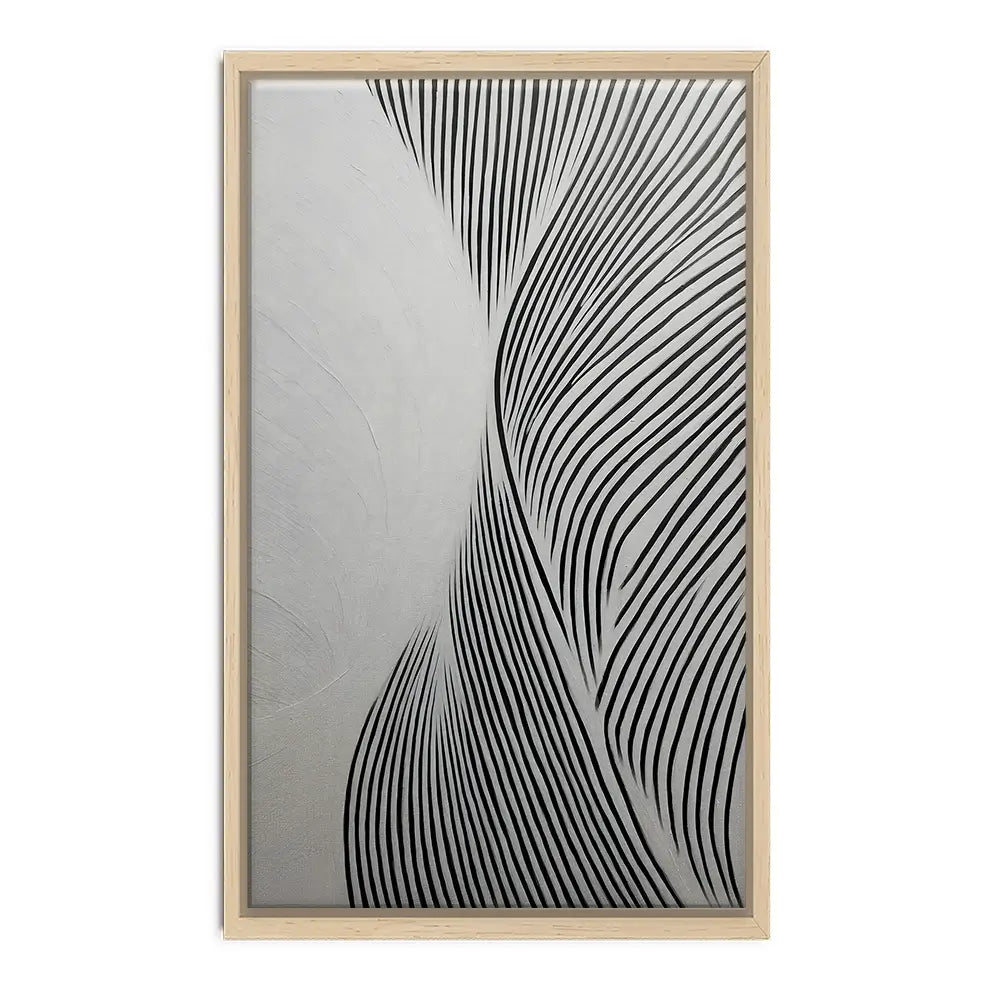 Waves Canvas Print Waves Canvas Print wall art product LSR Design Studio - Independent