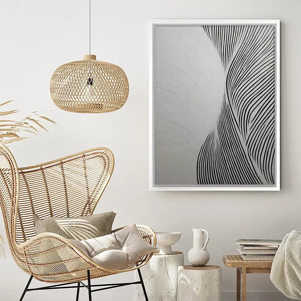 Waves Canvas Print Waves Canvas Print wall art product LSR Design Studio - Independent