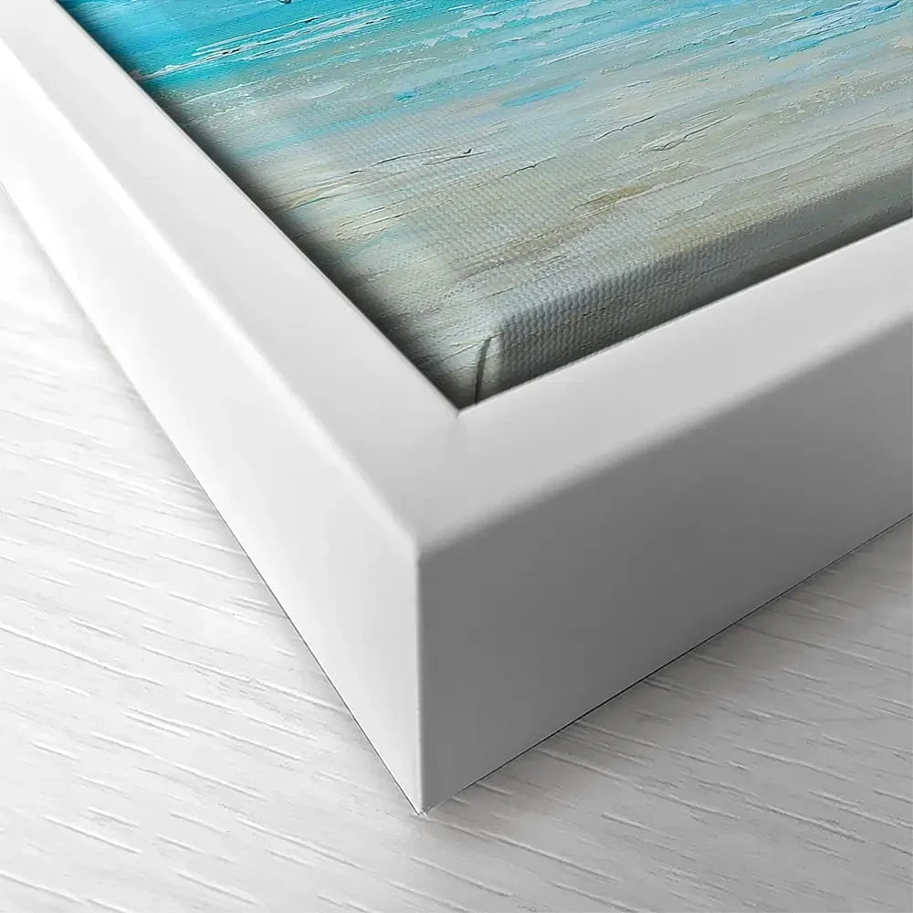 Waves Of Happiness Canvas Print Waves Of Happiness Canvas Print wall art product Jo Gough