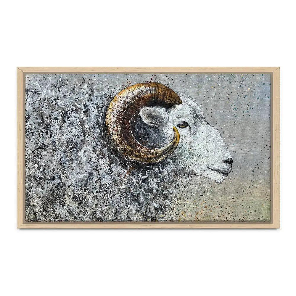 Welsh Mountain Sheep Canvas Print Welsh Mountain Sheep Canvas Print wall art product Jane Brookshaw