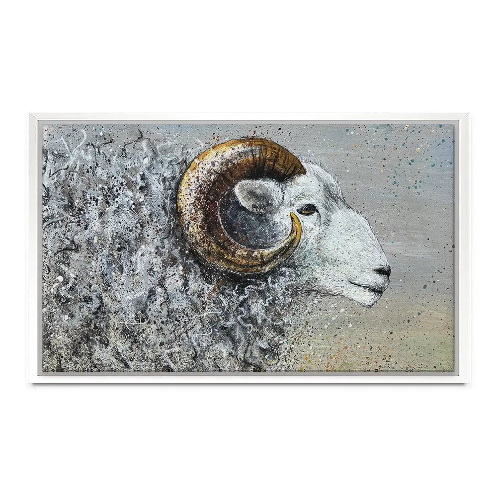 Welsh Mountain Sheep Canvas Print Welsh Mountain Sheep Canvas Print wall art product Jane Brookshaw