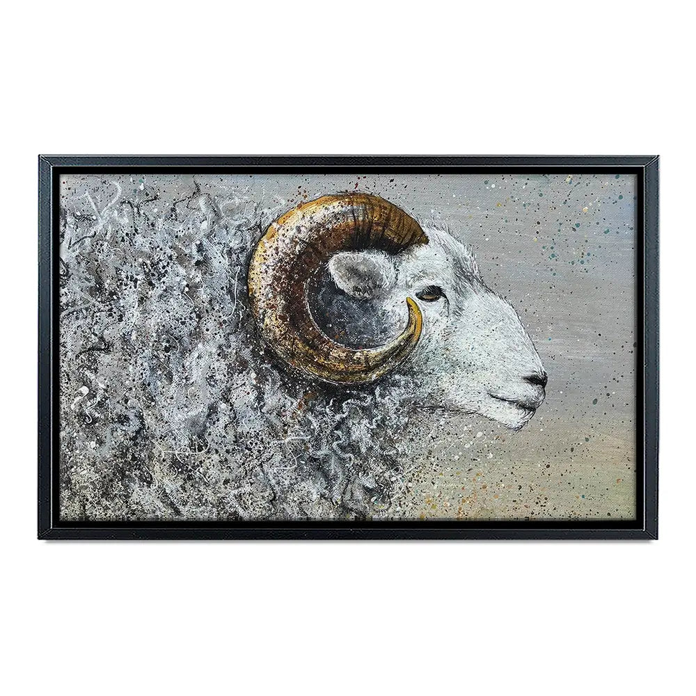 Welsh Mountain Sheep Canvas Print Welsh Mountain Sheep Canvas Print wall art product Jane Brookshaw