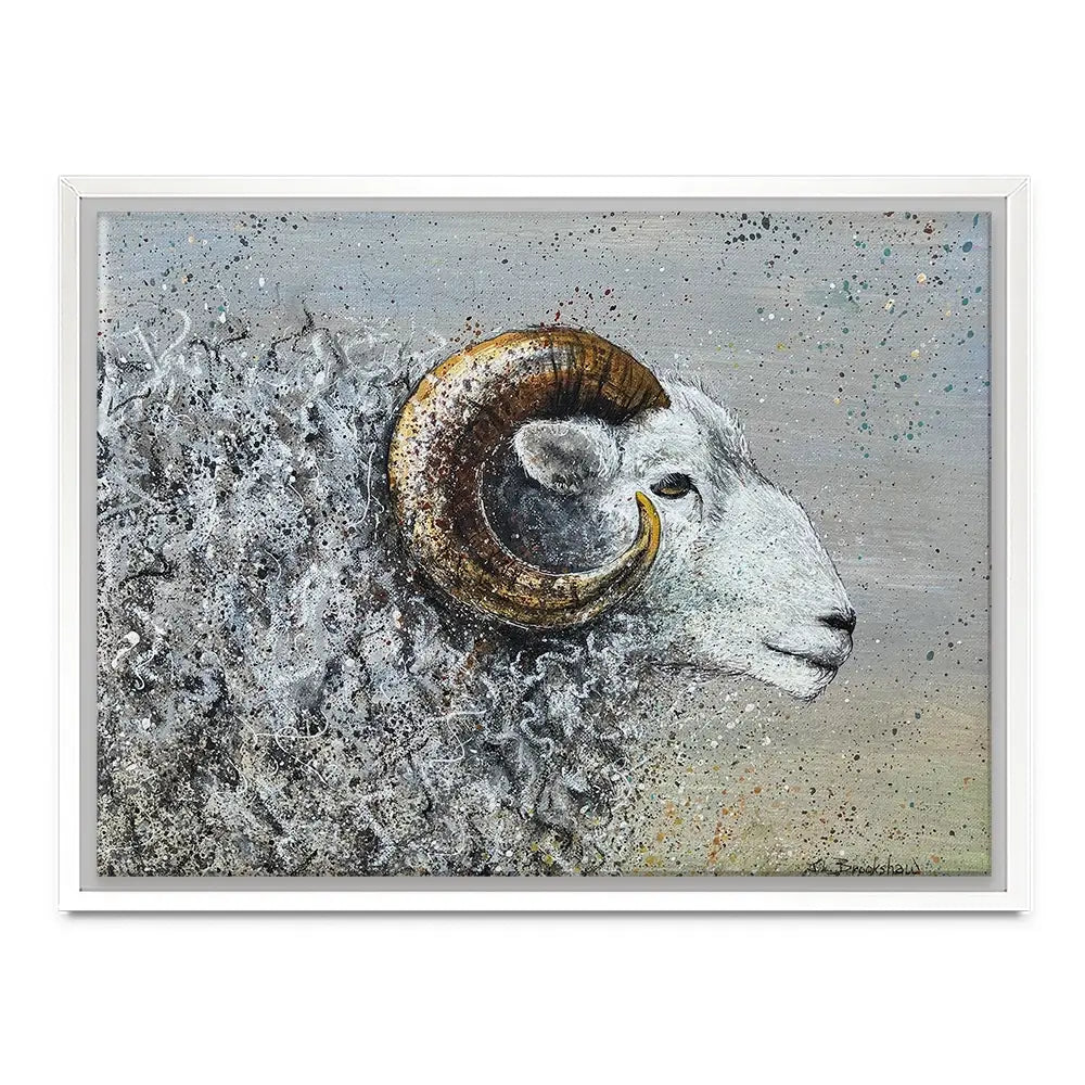 Welsh Mountain Sheep Canvas Print Welsh Mountain Sheep Canvas Print wall art product Jane Brookshaw