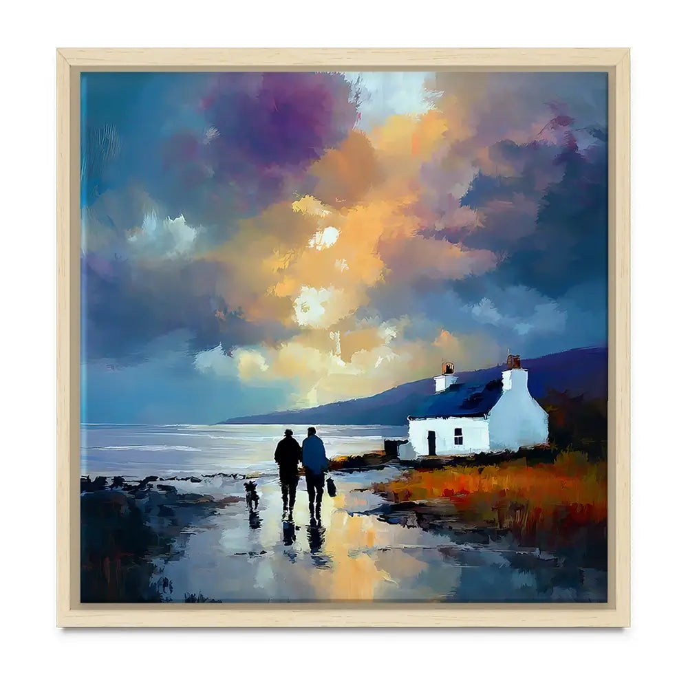 Westering Home Oversized Canvas Print Westering Home Oversized Canvas Print wall art product David Alexander Elder