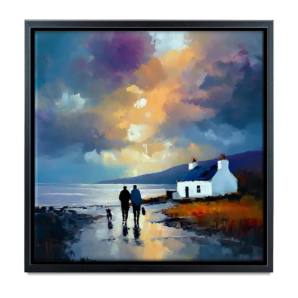 Westering Home Oversized Canvas Print Westering Home Oversized Canvas Print wall art product David Alexander Elder