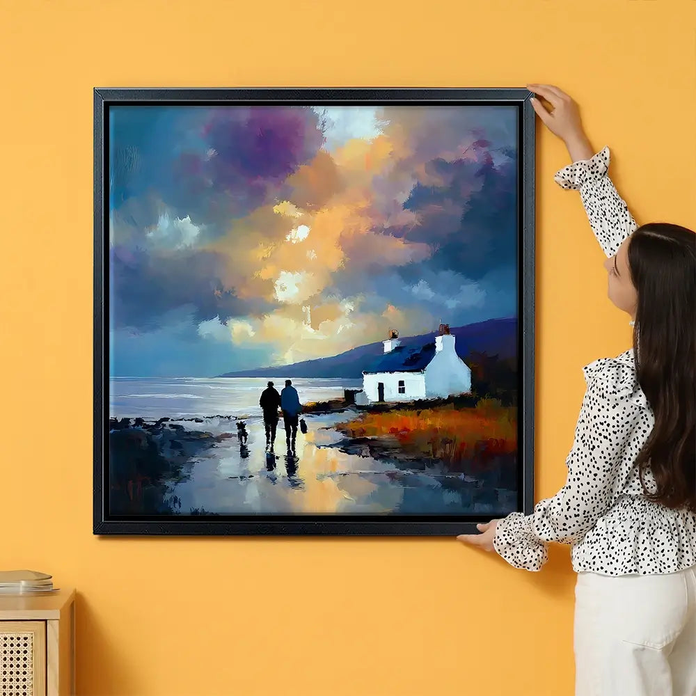 Westering Home Oversized Canvas Print Westering Home Oversized Canvas Print wall art product David Alexander Elder