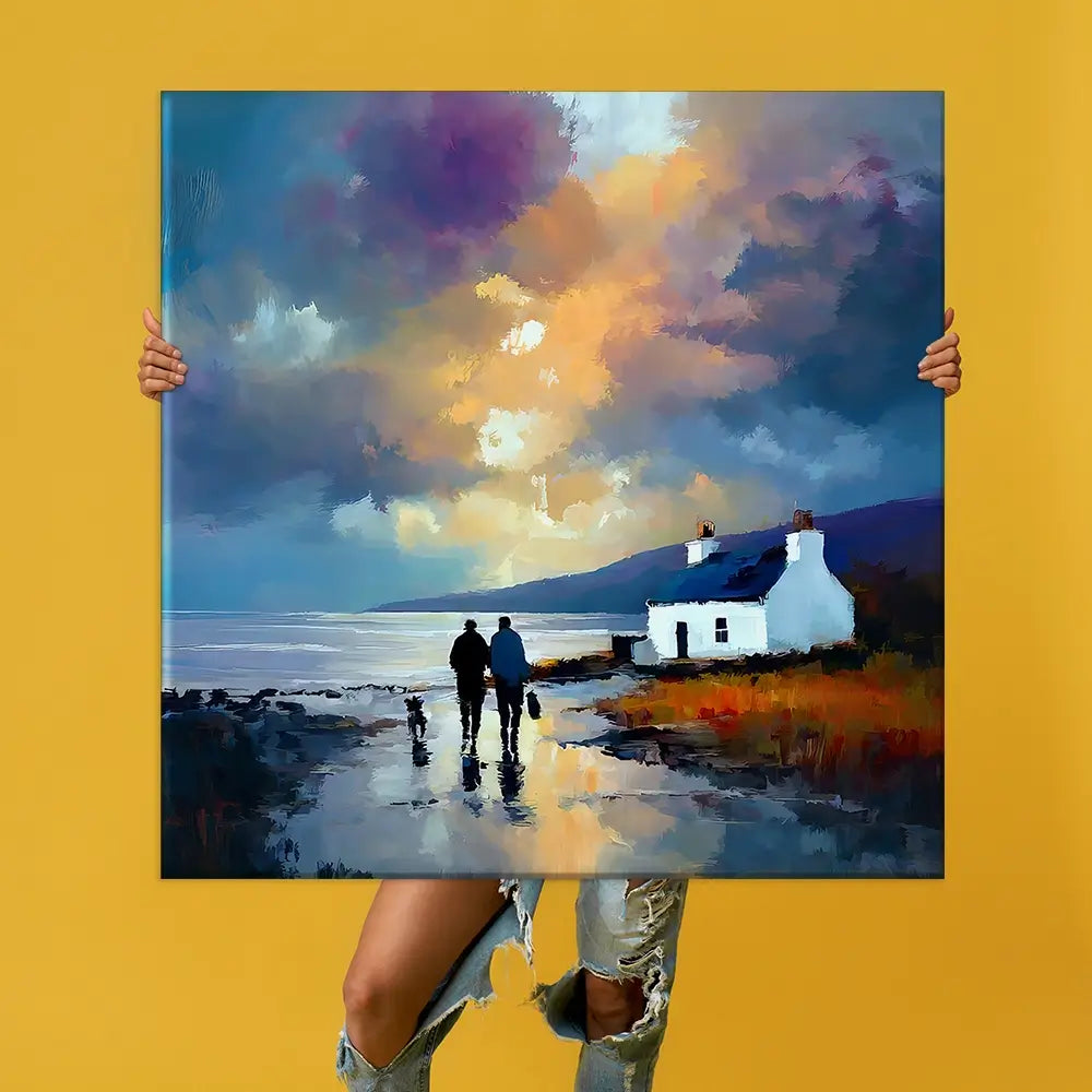 Westering Home Oversized Canvas Print Westering Home Oversized Canvas Print wall art product David Alexander Elder