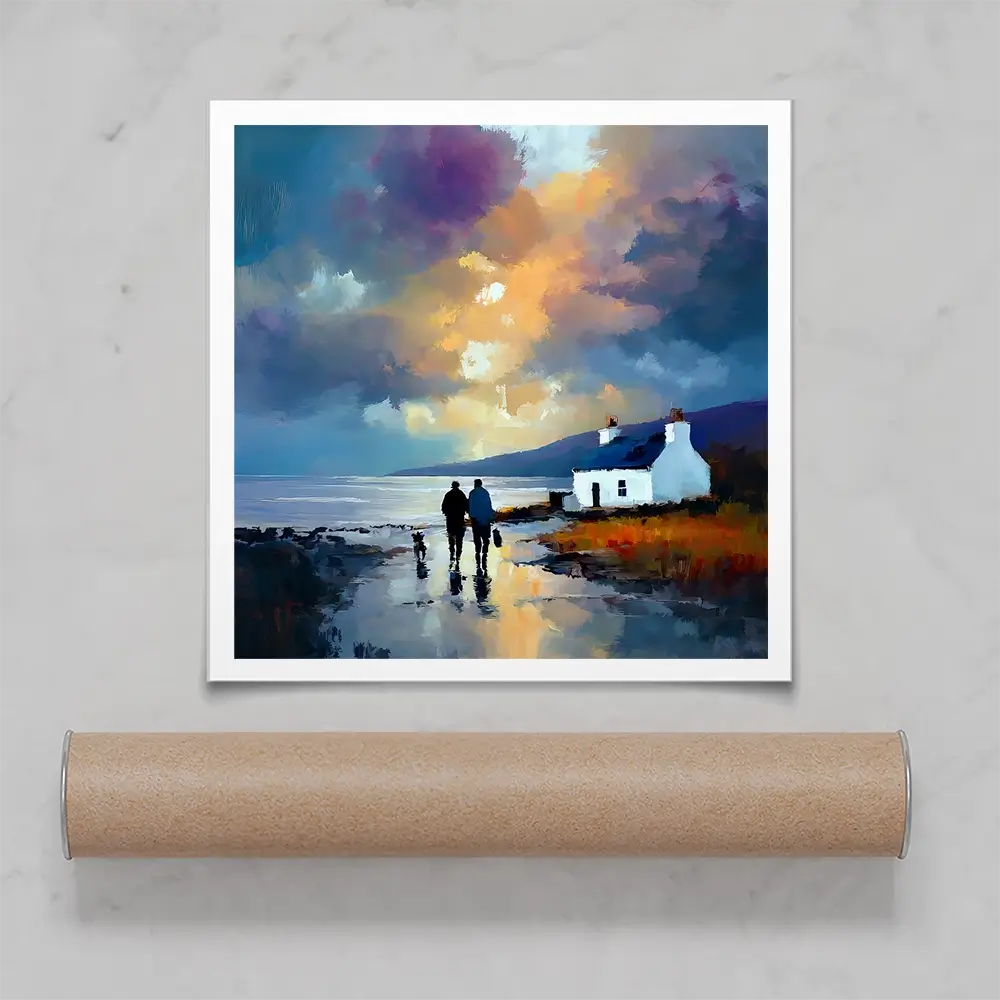 Westering Home Square Art Print Westering Home Square Art Print wall art product David Alexander Elder