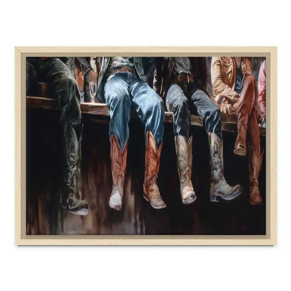 Western Style Canvas Print Western Style Canvas Print wall art product Petals Prints Design - Independent