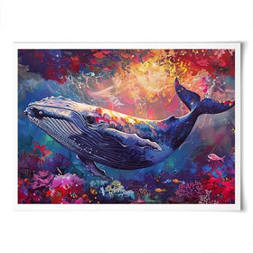 Whale Of A Time Art Print Whale Of A Time Art Print wall art product David Alexander Elder