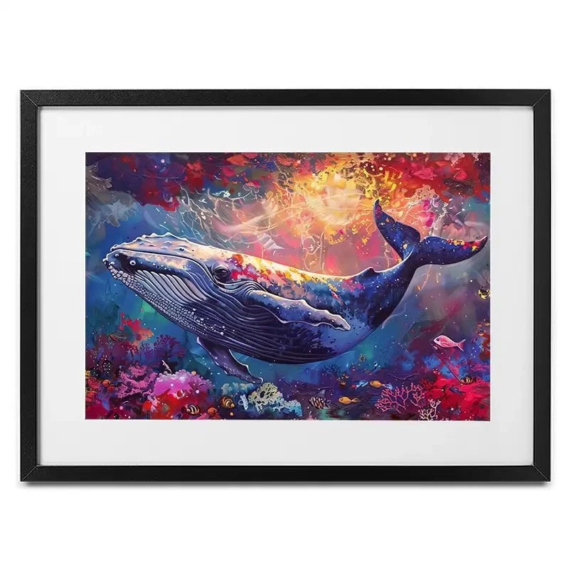 Whale Of A Time Framed Art Print Whale Of A Time Framed Art Print wall art product David Alexander Elder