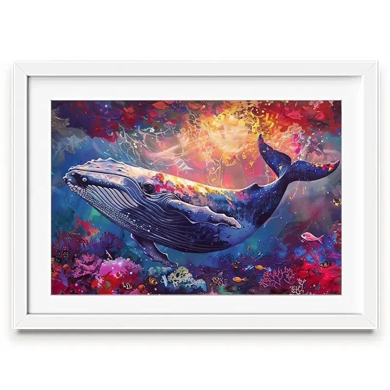 Whale Of A Time Framed Art Print Whale Of A Time Framed Art Print wall art product David Alexander Elder