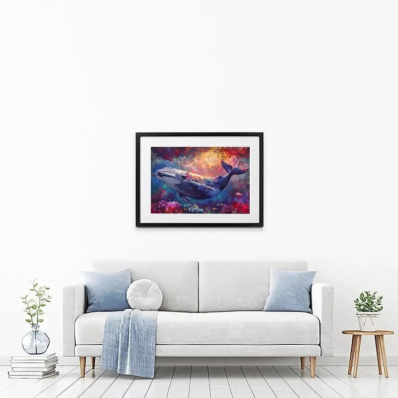 Whale Of A Time Framed Art Print Whale Of A Time Framed Art Print wall art product David Alexander Elder