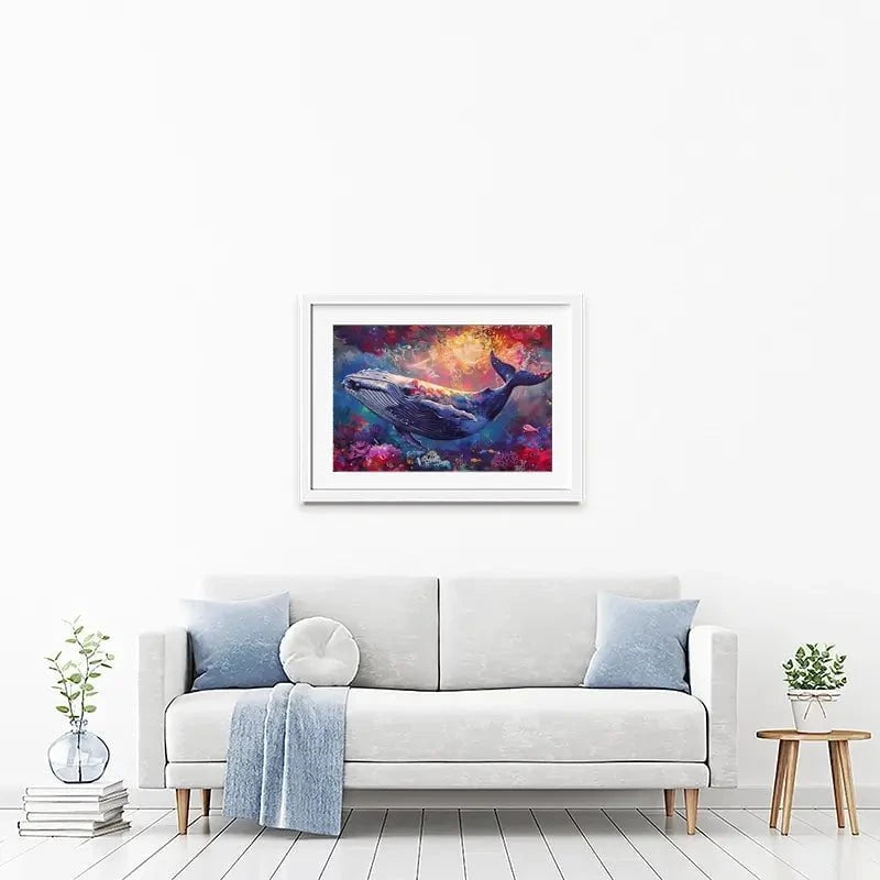 Whale Of A Time Framed Art Print Whale Of A Time Framed Art Print wall art product David Alexander Elder