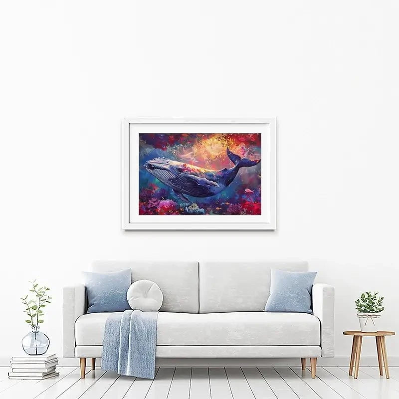 Whale Of A Time Framed Art Print Whale Of A Time Framed Art Print wall art product David Alexander Elder