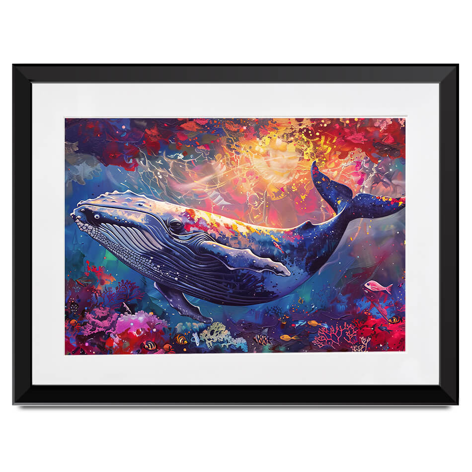 Whale Of A Time Framed Art Print Whale Of A Time Framed Art Print wall art product David Alexander Elder