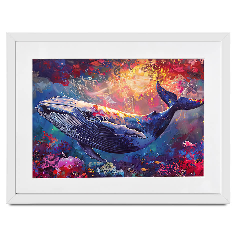 Whale Of A Time Framed Art Print Whale Of A Time Framed Art Print wall art product David Alexander Elder