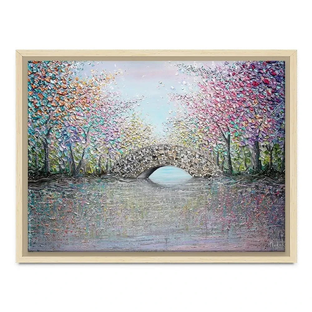 What A Wonderful World Canvas Print What A Wonderful World Canvas Print wall art product Nada Khatib