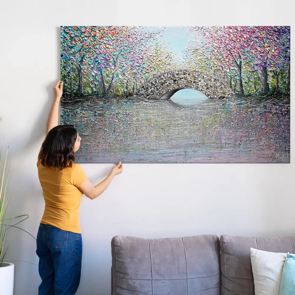 What A Wonderful World Oversized Canvas Print What A Wonderful World Oversized Canvas Print wall art product Art Print Shop