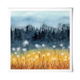Wheat Field Square Art Print Wheat Field Square Art Print wall art product Tarasova Mariya / Shutterstock