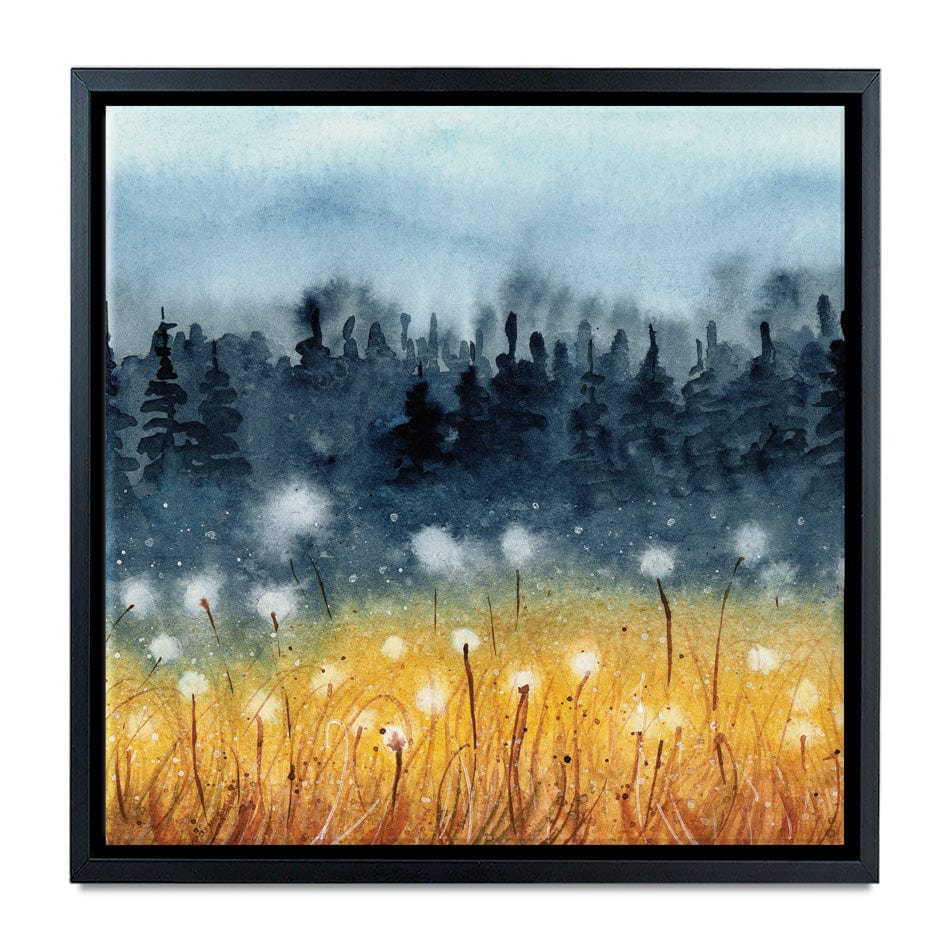 Wheat Field Square Canvas Print wall art product Tarasova Mariya / Shutterstock