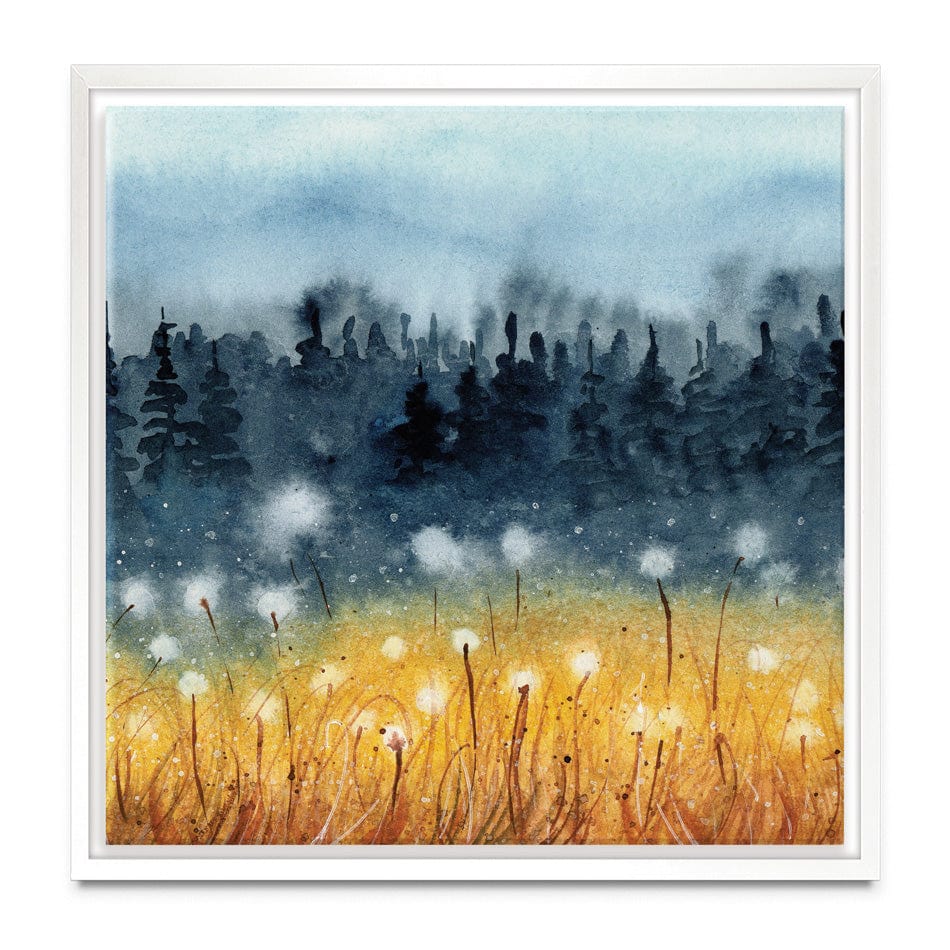 Wheat Field Square Canvas Print wall art product Tarasova Mariya / Shutterstock