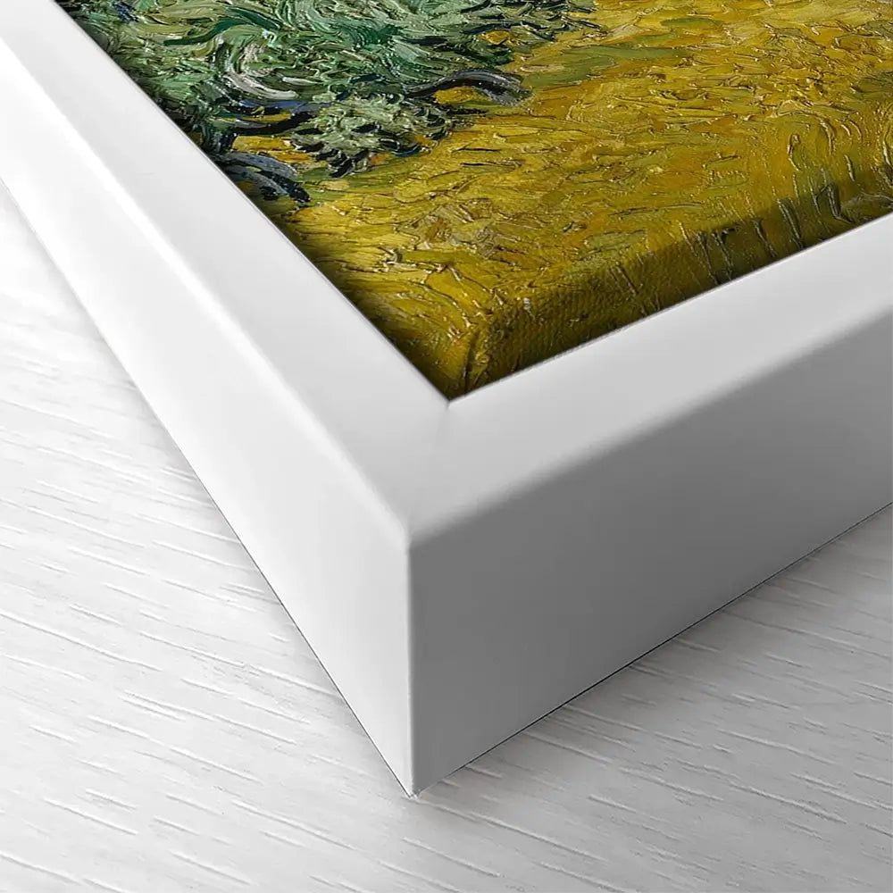 Wheat Field With Cypresses Square Canvas Print Wheat Field With Cypresses Square Canvas Print wall art product Vincent Van Gogh