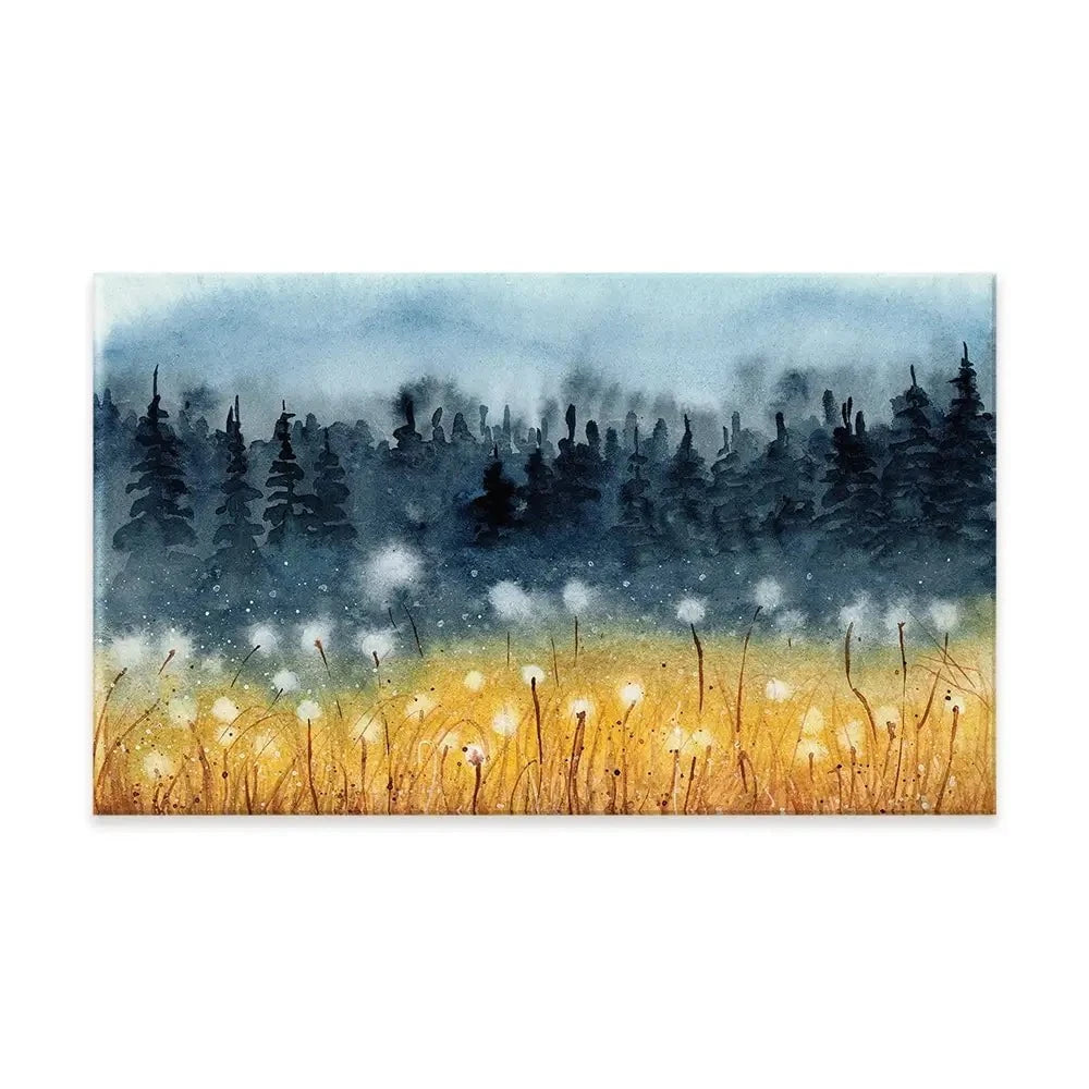 Wheat Fields Canvas Print Wheat Fields Canvas Print wall art product Tarasova Mariya / Shutterstock