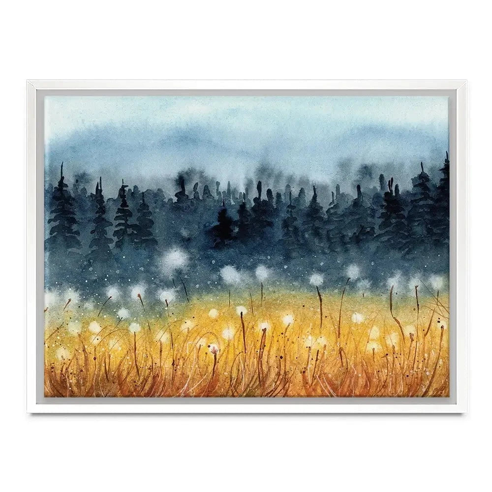Wheat Fields Canvas Print Wheat Fields Canvas Print wall art product Tarasova Mariya / Shutterstock