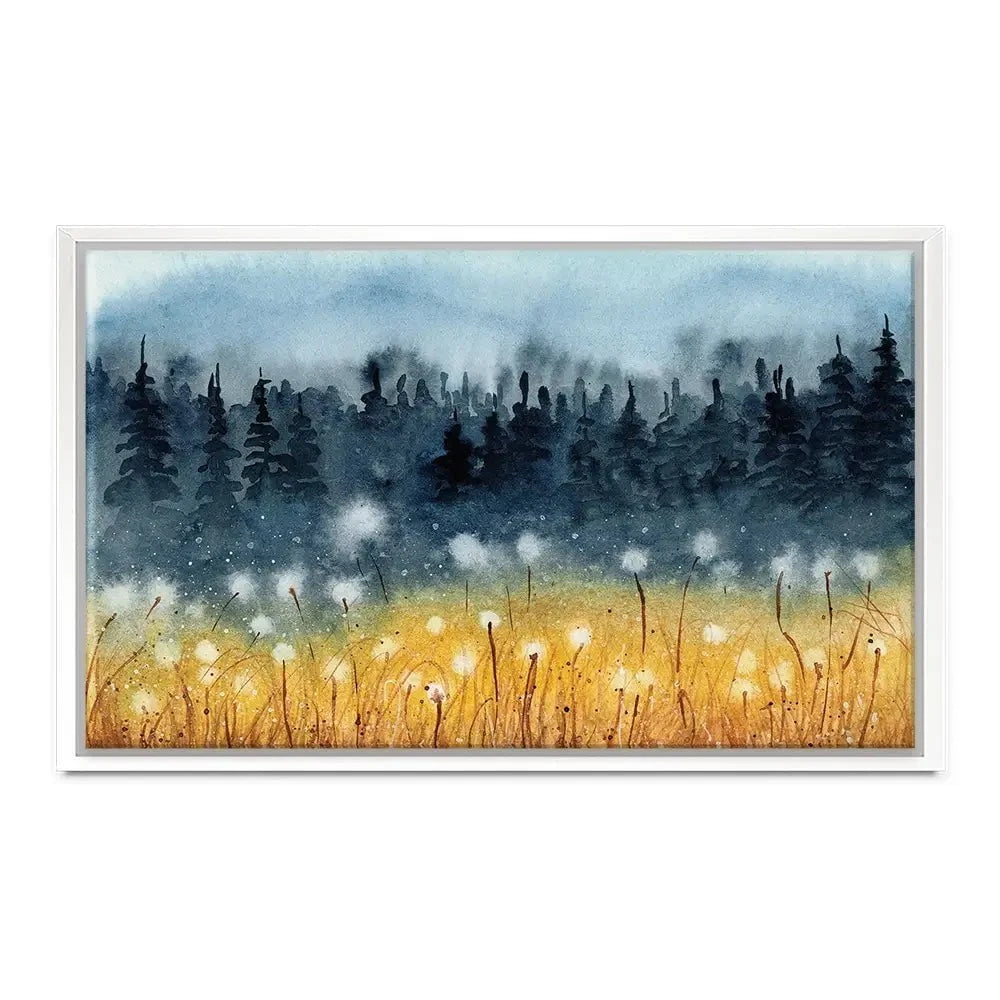 Wheat Fields Canvas Print Wheat Fields Canvas Print wall art product Tarasova Mariya / Shutterstock