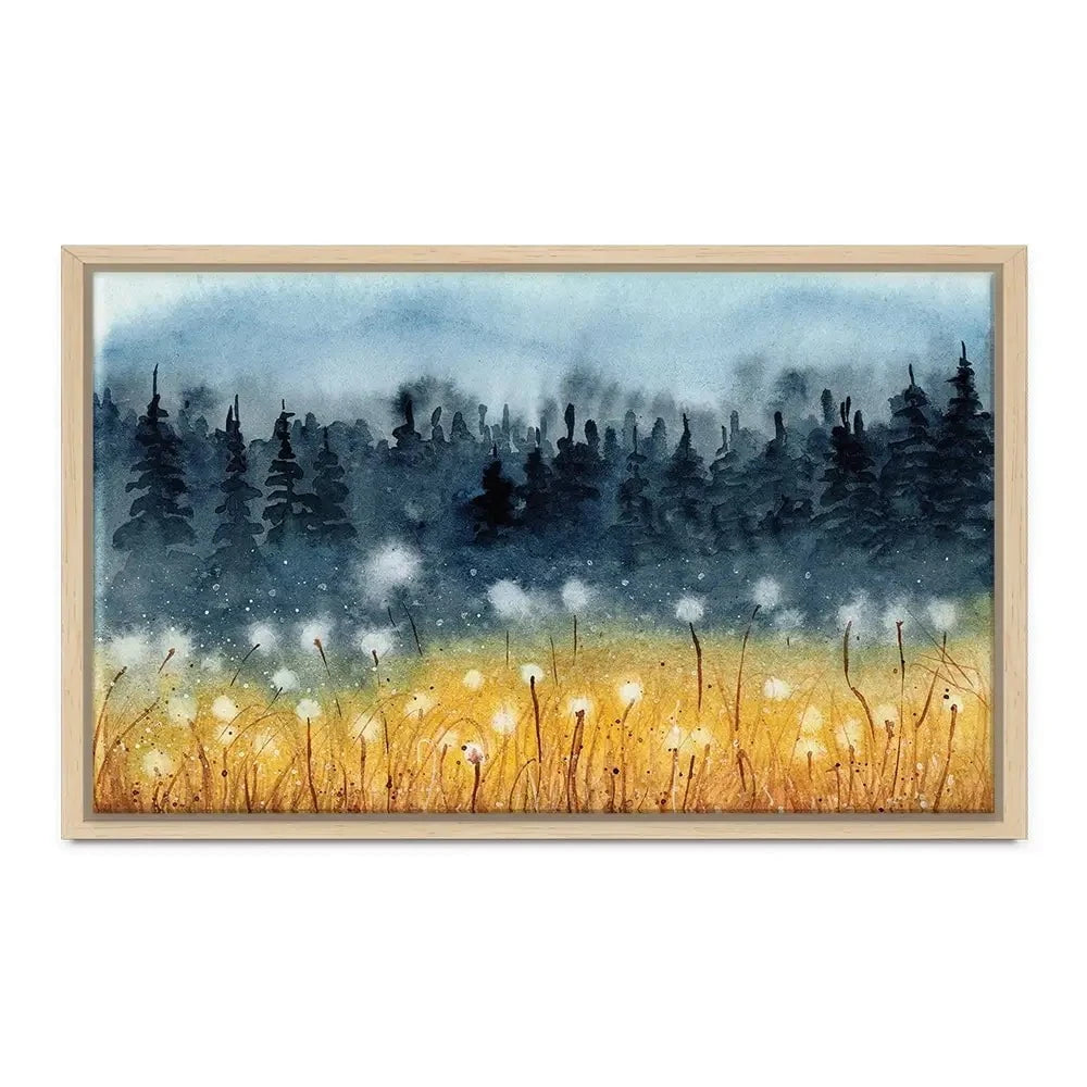 Wheat Fields Canvas Print Wheat Fields Canvas Print wall art product Tarasova Mariya / Shutterstock
