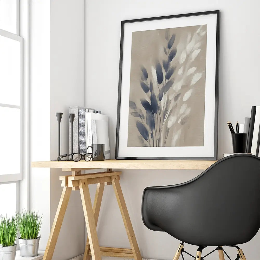 Wheat Sheaf Hush Framed Art Print Wheat Sheaf Hush Framed Art Print wall art product Chromatic Storm Studio