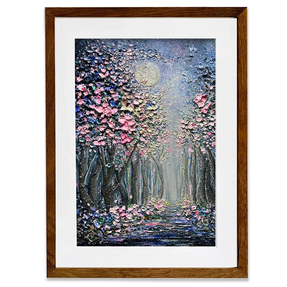 When Leaves Dance Framed Art Print When Leaves Dance Framed Art Print wall art product Nada Khatib